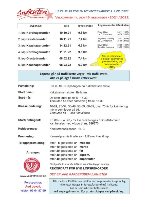 Velkommen til Snøkuten 2021/2022